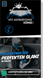 Mobile Screenshot of kfz-aufbereitung-koenig.de
